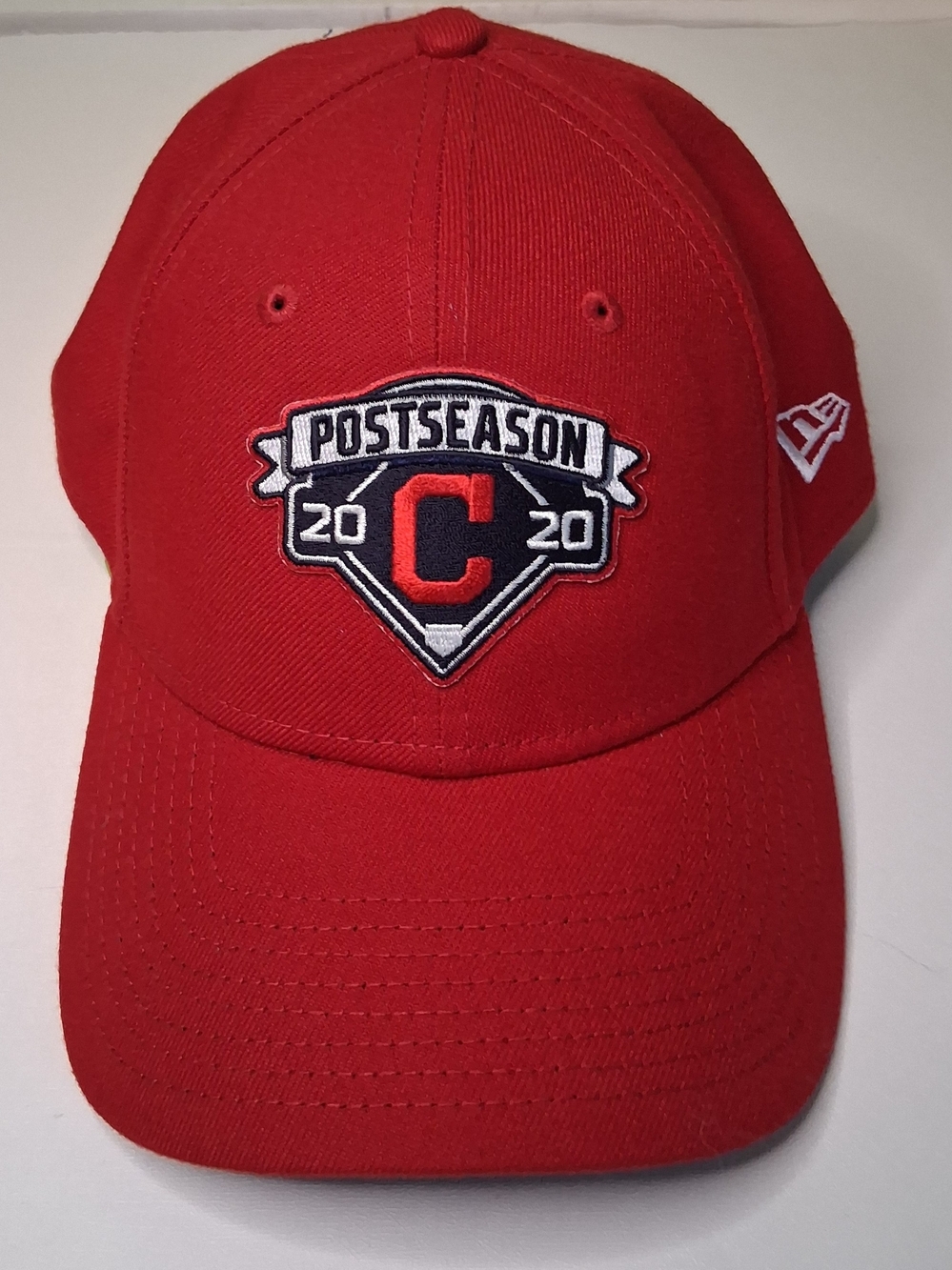 New Era Red Cleveland Postseason 2020 Baseball Cap